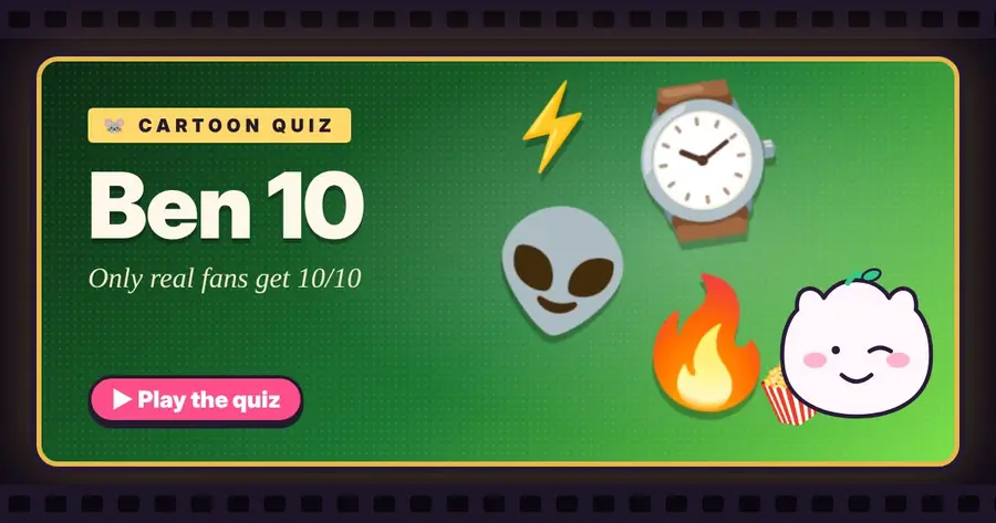 Ben 10 quiz poster